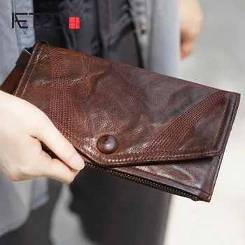 AETOO Vintage hand-made old-fashioned ultra-thin sheepskin leather casual wallet / wallet men and women mobile phone sets handba
AETOO Vintage hand-made old-fashioned ultra-thin sheepskin leather casual wallet / wallet men and women mobile phone sets handba