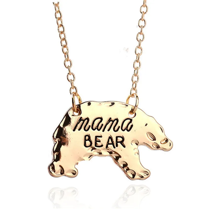 New Fashion Personalized Mama Bear Necklace Mother Bear Mama Necklace For Mother's Day Gift For Mom Fashion Jewelry
New Fashion Personalized Mama Bear Necklace Mother Bear Mama Necklace For Mother's Day Gift For Mom Fashion Jewelry