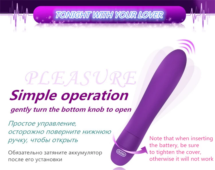 Durex High Quality Erotic Sex Toys For Women G-spot Vibes Multi Speeds Vibrating Body Massager Bullet Vibrators Sex Products 6