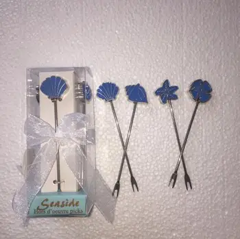 80 sets/Lot Best Selling High Quality Seaside Hors d'oeuvre Picks Wedding Gift Fruit Forks Kitchen Supplies(1set=4pcs)
80 sets/Lot Best Selling High Quality Seaside Hors d'oeuvre Picks Wedding Gift Fruit Forks Kitchen Supplies(1set=4pcs)