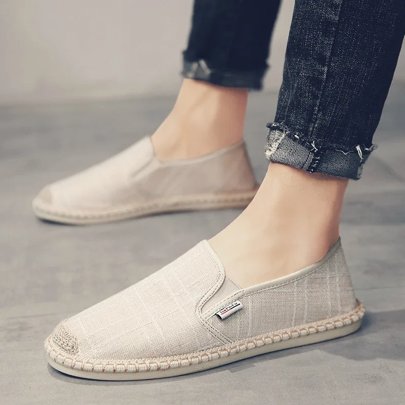 2019 Fashion Men Shoes Summer Breathable Flax Fishermen Shoes Comfortable Men Casual Lazy Shoes Solid All Match Male Size 39-44
2019 Fashion Men Shoes Summer Breathable Flax Fishermen Shoes Comfortable Men Casual Lazy Shoes Solid All Match Male Size 39-44