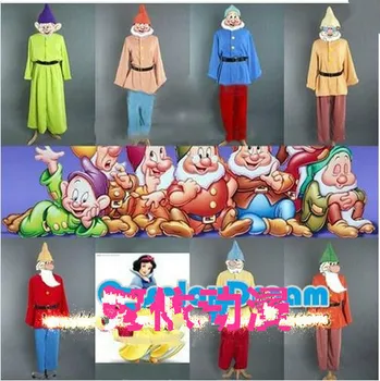 Anime Snow White and seven Dwarfs cosplay Costume Dwarf Stage Performance Halloween Gifts Fairy tale world Adults
Anime Snow White and seven Dwarfs cosplay Costume Dwarf Stage Performance Halloween Gifts Fairy tale world Adults