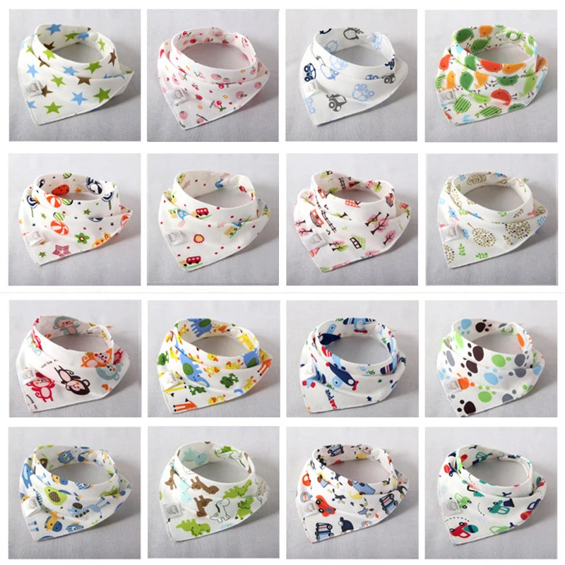 1PC Baby 100% Cotton Bibs Kids Cute Printing Soft Bandana Newborn Toddler Triangle Scarf Infant Burp Cloths Saliva Towel
1PC Baby 100% Cotton Bibs Kids Cute Printing Soft Bandana Newborn Toddler Triangle Scarf Infant Burp Cloths Saliva Towel
