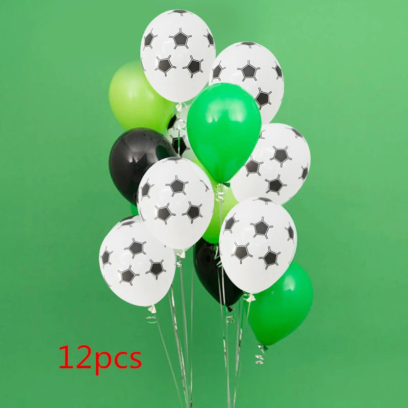 12pcs/lot 12inch Thicken Soccer Balls 12" Football Latex Balloons Birthday Party Decoration Children's Toys Football Theme
12pcs/lot 12inch Thicken Soccer Balls 12" Football Latex Balloons Birthday Party Decoration Children's Toys Football Theme