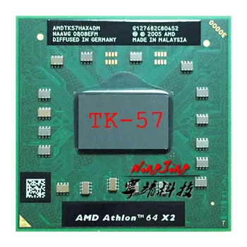 AMD Athlon 64 X2 TK-57 TK 57 TK57 1.9 GHz Dual-Core Dual-Thread CPU Processor AMDTK57HAX4DM Socket S1
AMD Athlon 64 X2 TK-57 TK 57 TK57 1.9 GHz Dual-Core Dual-Thread CPU Processor AMDTK57HAX4DM Socket S1