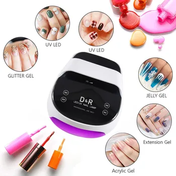 36W New Strong LED UV Nail Machine Electric Dryer Curing Gel Polish Professional Lamp Light Curing Manicure Machine Nail
36W New Strong LED UV Nail Machine Electric Dryer Curing Gel Polish Professional Lamp Light Curing Manicure Machine Nail