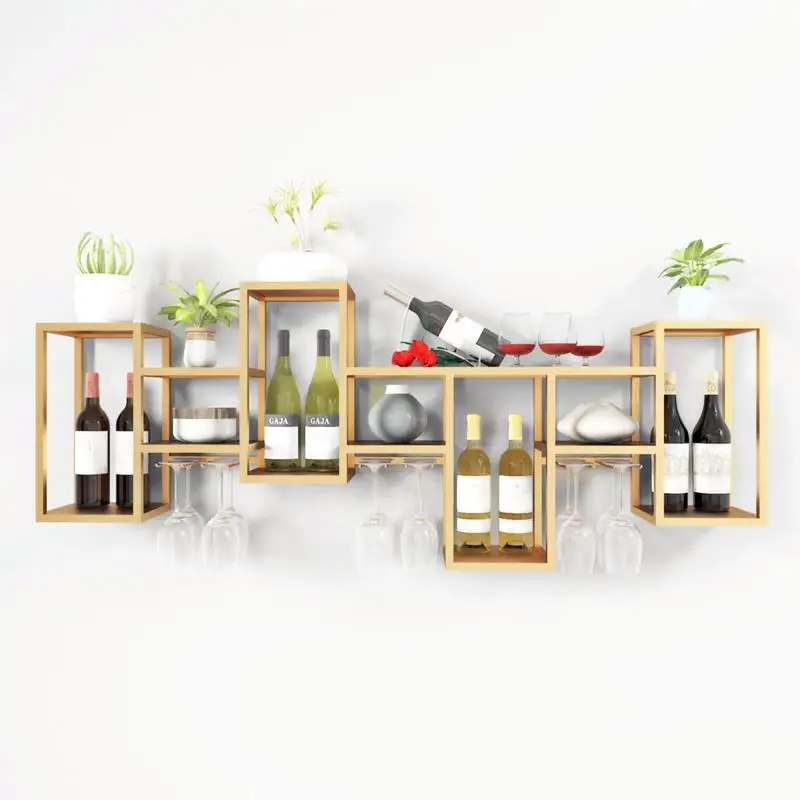 106cm/148cm Long Simple Modern Red Wine Rack Wall Mount Hanging Living Room Wine Cabinet Screen Display Rack Creative Hanging
106cm/148cm Long Simple Modern Red Wine Rack Wall Mount Hanging Living Room Wine Cabinet Screen Display Rack Creative Hanging