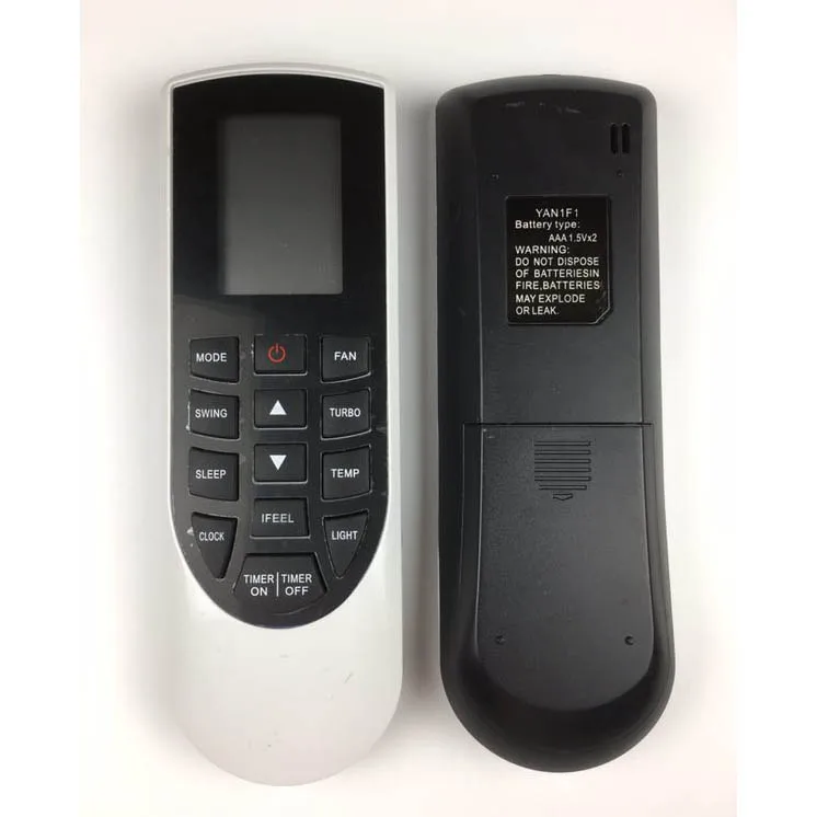 New YAN1F1 For GREE Universal Air Conditioner Remote Control YAN1F1F YAN1F6 AY-X36RU GWH09QB-D3DNA6E
New YAN1F1 For GREE Universal Air Conditioner Remote Control YAN1F1F YAN1F6 AY-X36RU GWH09QB-D3DNA6E