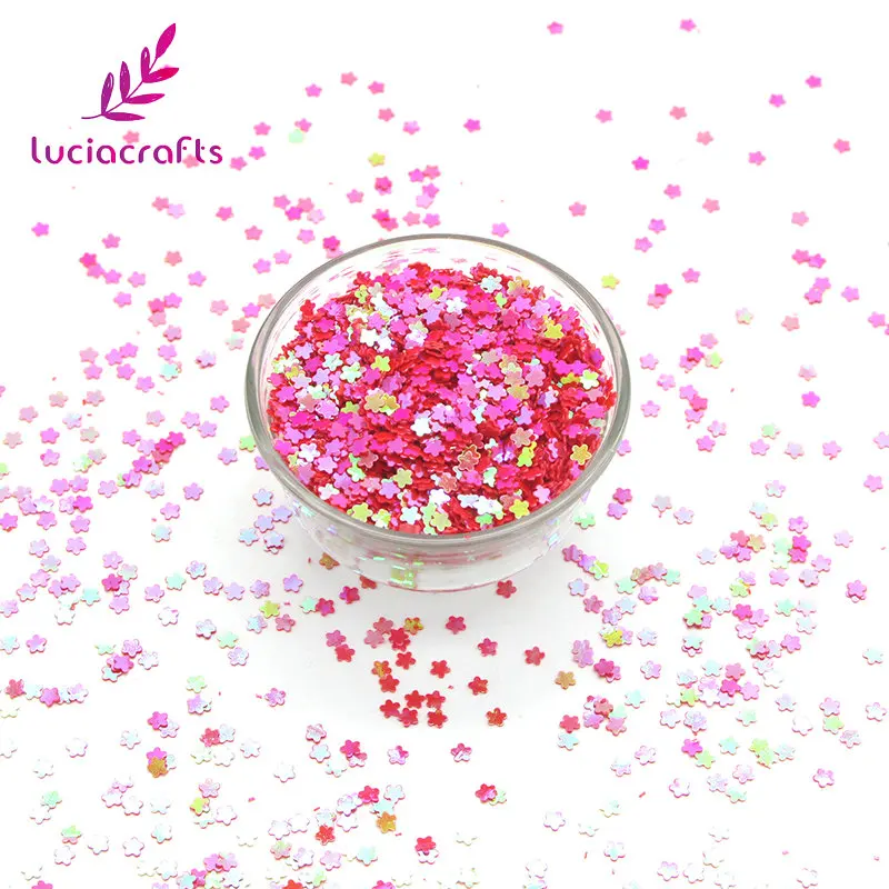 Lucia crafts 10g/20g 3mm Flower Shape Flake Sparkles Rainbow Sequin Wedding/Party/Nail/Garment Confetti DIY Decoration D0111
Lucia crafts 10g/20g 3mm Flower Shape Flake Sparkles Rainbow Sequin Wedding/Party/Nail/Garment Confetti DIY Decoration D0111