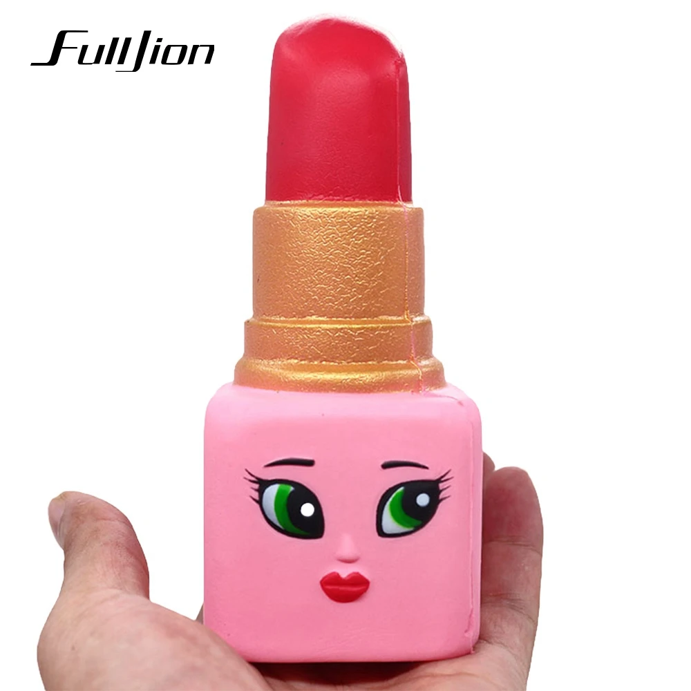 Fulljion мягкая губная помада приколы розыгрышки игрушки для снятия стресса сюрприз