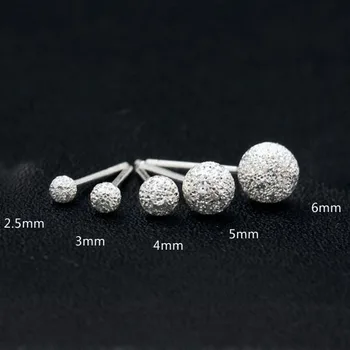 Flyleaf 925 Sterling Silver Matte Beads Stud Earrings For Women Men Casual Hypoallergenic Sterling-silver-jewelry
Flyleaf 925 Sterling Silver Matte Beads Stud Earrings For Women Men Casual Hypoallergenic Sterling-silver-jewelry