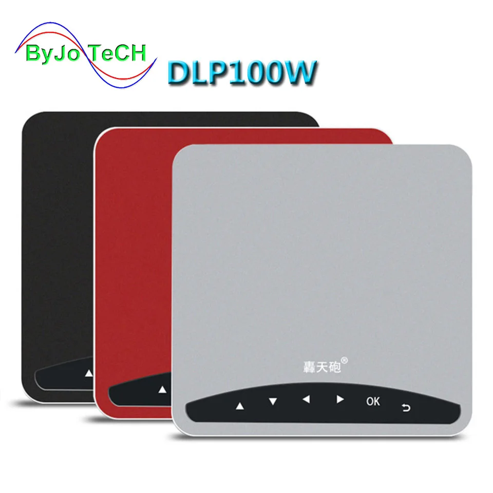Poner Saund DLP100W Projector 1500Lumen 6000MAh Sync Display Bluetooth WIFI Projector 3D Home Theater HDMI 1080P
Poner Saund DLP100W Projector 1500Lumen 6000MAh Sync Display Bluetooth WIFI Projector 3D Home Theater HDMI 1080P