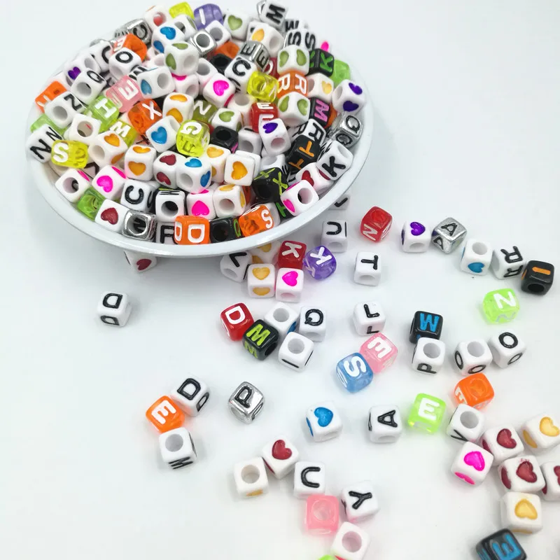 100/200pcs 6/7mm Mixed Alphabet Beads Round Flat and Square Acrylic Letter Beads for Jewelry Making DIY Charms Bracelet Necklace
100/200pcs 6/7mm Mixed Alphabet Beads Round Flat and Square Acrylic Letter Beads for Jewelry Making DIY Charms Bracelet Necklace