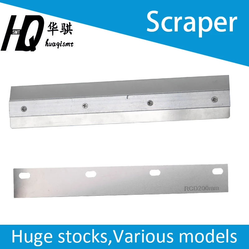 Blade for Semi-automatic Solder Paste Printer SMT Spare Part Scraper 150mm 200mm 250mm 300mm 350mm
Blade for Semi-automatic Solder Paste Printer SMT Spare Part Scraper 150mm 200mm 250mm 300mm 350mm