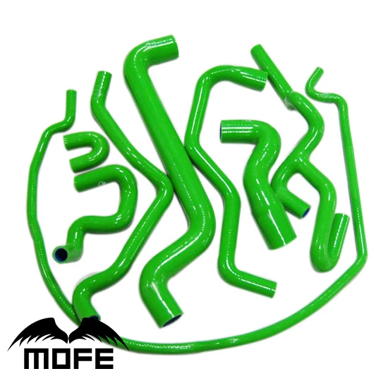 MOFE Original Logo 8PCS Silicone Heater Radiator Hose Kit Green For Saab 9 5 1999 to 2001
MOFE Original Logo 8PCS Silicone Heater Radiator Hose Kit Green For Saab 9 5 1999 to 2001