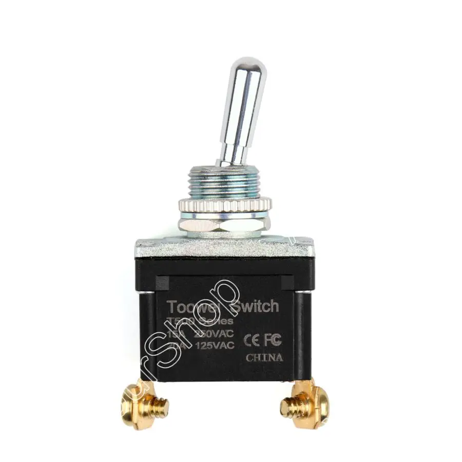 Areyourshop1Pcs Rocker Toggle Switch ON-OFF SPST 2Pin Industrial Grade Waterproof Car T501FW
Areyourshop1Pcs Rocker Toggle Switch ON-OFF SPST 2Pin Industrial Grade Waterproof Car T501FW