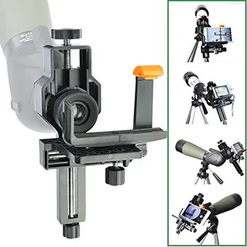 Telescope / Microscope / Spotting Scope Digital Camera Digiscoping Adapter for Photography-Also Comes with A Smartphone Adapter
Telescope / Microscope / Spotting Scope Digital Camera Digiscoping Adapter for Photography-Also Comes with A Smartphone Adapter