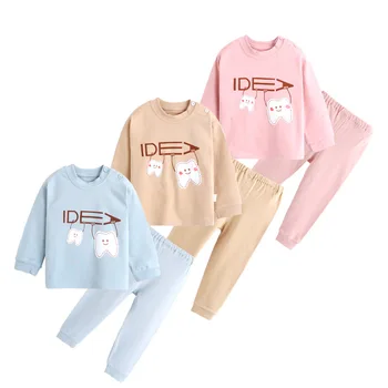 6M-36Y Autumn Children Underwear Set Cotton Kids Shirt Pants Boys Girls Clothing Suit
6M-36Y Autumn Children Underwear Set Cotton Kids Shirt Pants Boys Girls Clothing Suit