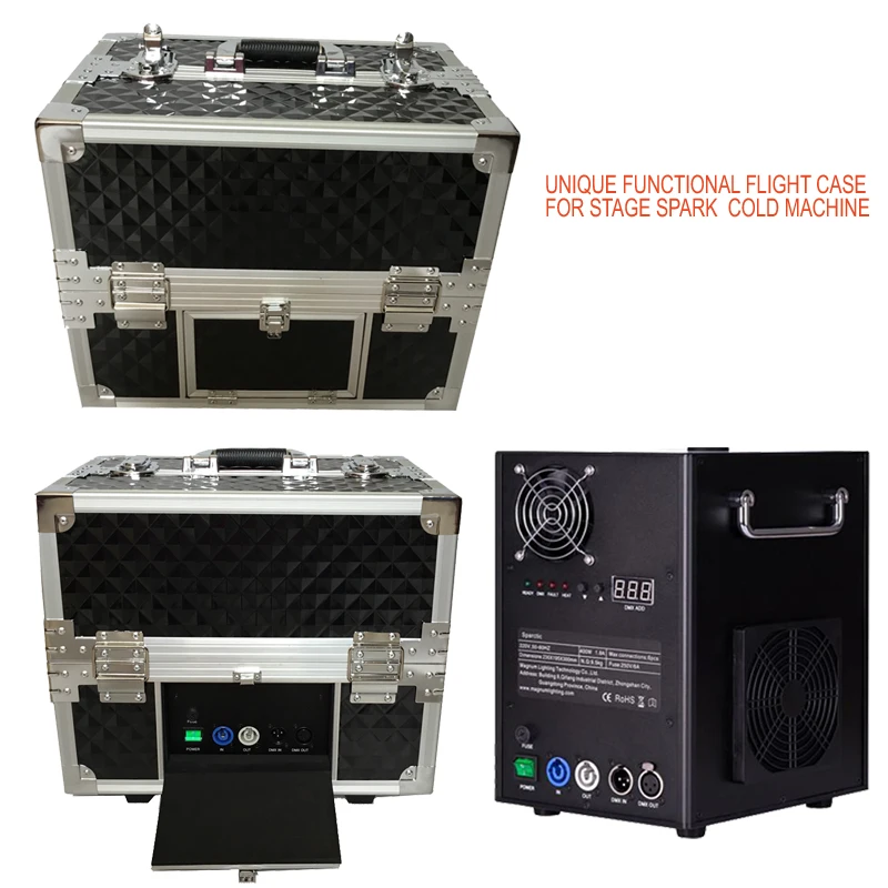 High Quality Flight Case 400W Cold Spark Fountain Firework Machine DMX Remote Control For Wedding Celebration Stage Light
High Quality Flight Case 400W Cold Spark Fountain Firework Machine DMX Remote Control For Wedding Celebration Stage Light