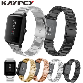 20mm Bracelet for Amazfit Strap Steel Belt for Xiaomi Huami Amazfit Bip Youth Smart Watch Strap Metal Stainless Steel Wrist Band
20mm Bracelet for Amazfit Strap Steel Belt for Xiaomi Huami Amazfit Bip Youth Smart Watch Strap Metal Stainless Steel Wrist Band