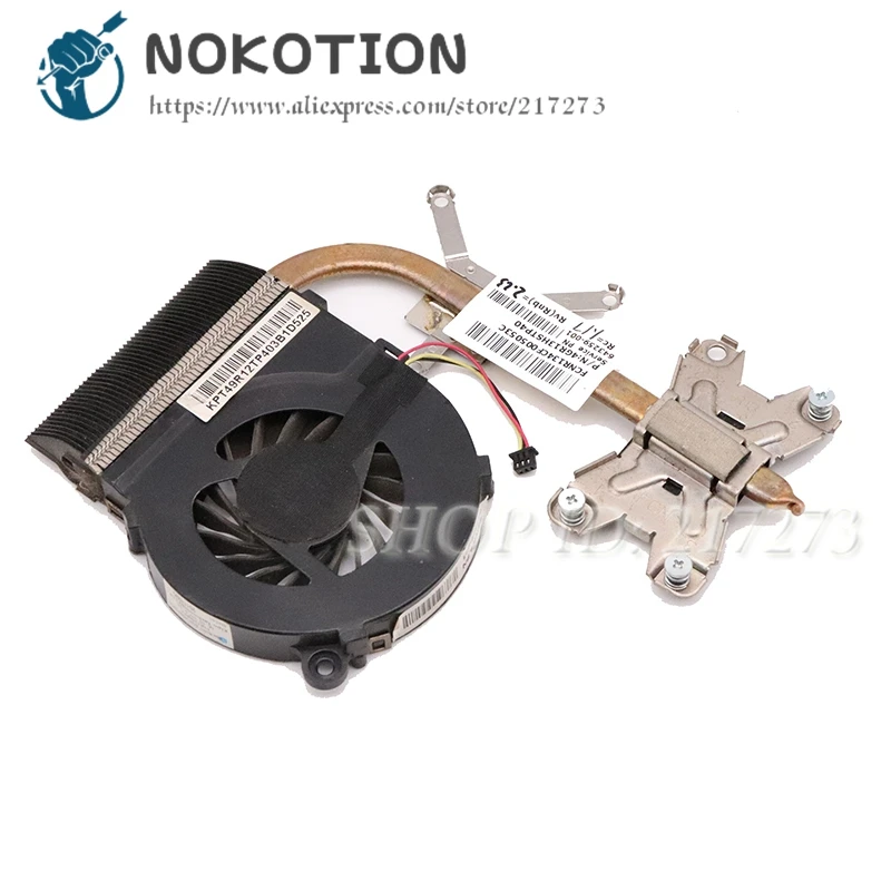 NOKOTION Radiator for HP Pavilion G4-1000 G6-1000 G7-1000 G4 G6 G7 laptop CPU Heatsink cooling fan cooler 643259-001 646578-001
NOKOTION Radiator for HP Pavilion G4-1000 G6-1000 G7-1000 G4 G6 G7 laptop CPU Heatsink cooling fan cooler 643259-001 646578-001