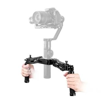 Z-Axis 5 Axis Spring Dual Handle Grip Handheld Handlebar Kit for Zhiyun Crane Plus/Crane 2 V2/Feiyu a1000/a2000 Moza Air Gimbal
Z-Axis 5 Axis Spring Dual Handle Grip Handheld Handlebar Kit for Zhiyun Crane Plus/Crane 2 V2/Feiyu a1000/a2000 Moza Air Gimbal