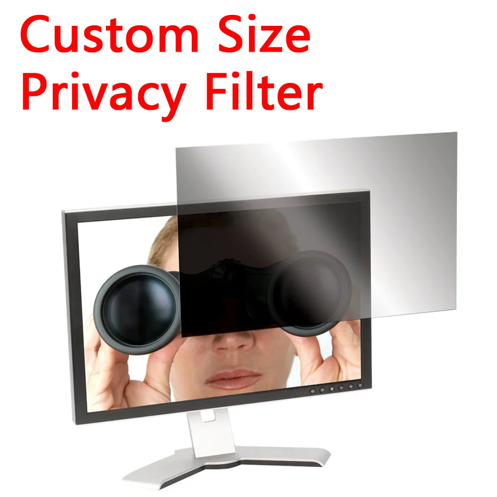 Custom Size Privacy Filter Anti-Glare LCD Screen Protective film For Computer Notebook PC Monitors
Custom Size Privacy Filter Anti-Glare LCD Screen Protective film For Computer Notebook PC Monitors