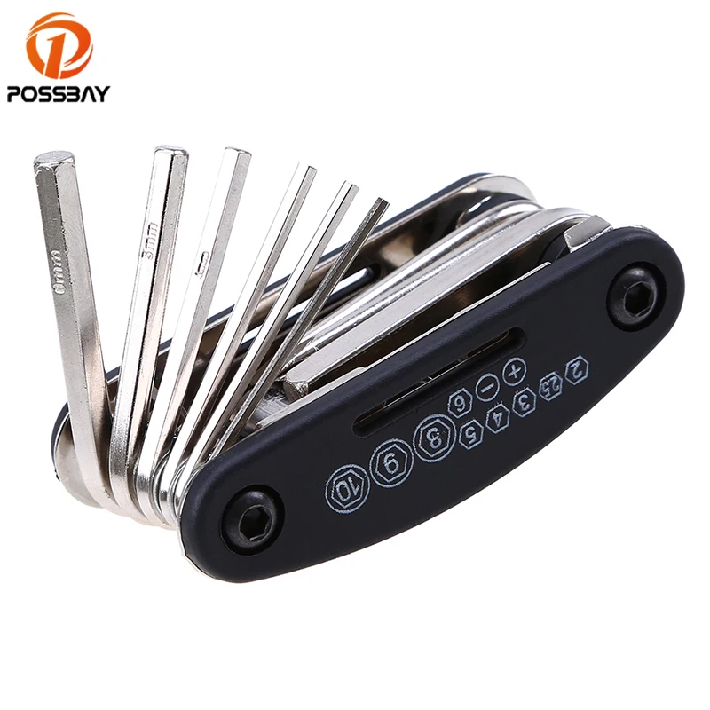POSSBAY Universal Motorcycle Repair Tool Accessories Allen Key for Harley KTM Yamaha Honda Suzuki Multi Hex Wrench Screwdriver
POSSBAY Universal Motorcycle Repair Tool Accessories Allen Key for Harley KTM Yamaha Honda Suzuki Multi Hex Wrench Screwdriver