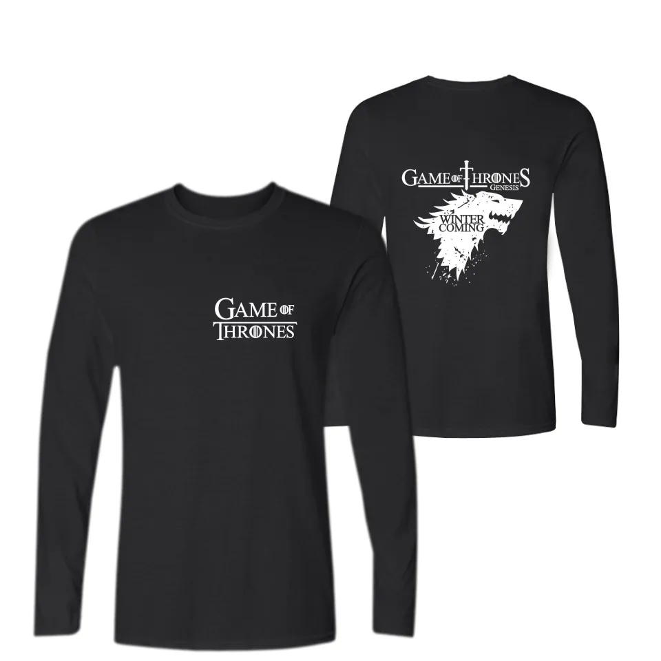 Game Of Thrones Hiphop Clothes Cotton Long Sleeve T Shirts For Men Luxury Tee Shirt Men T Shirt Men Cotton Funny
Game Of Thrones Hiphop Clothes Cotton Long Sleeve T Shirts For Men Luxury Tee Shirt Men T Shirt Men Cotton Funny