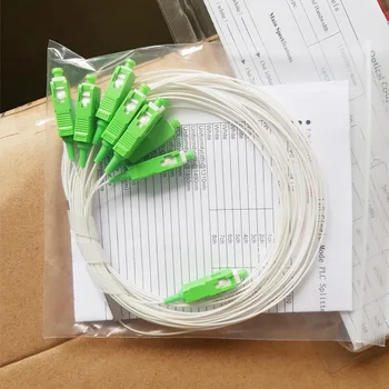 10pcs/lot Fiber Optic Splitter 1x4 PLC splitter,SC/APC single model 1 : 4 SC APC Mini steel tube type Fiber Optic PLC Splitter
10pcs/lot Fiber Optic Splitter 1x4 PLC splitter,SC/APC single model 1 : 4 SC APC Mini steel tube type Fiber Optic PLC Splitter