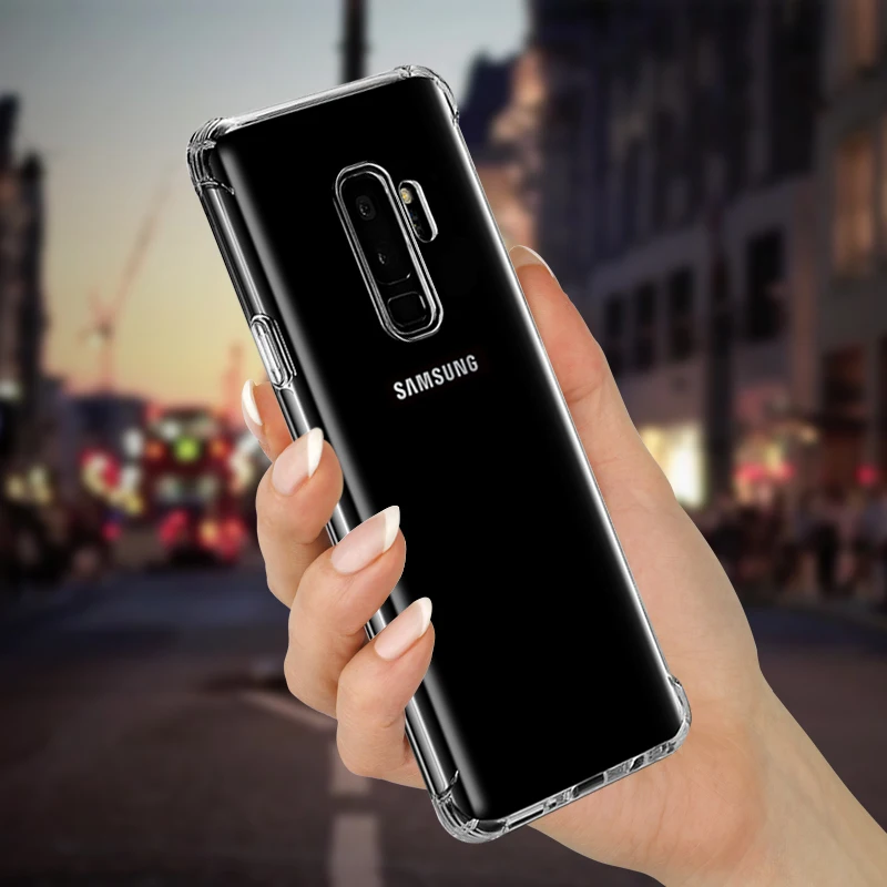 Чехол для телефона Samsung Galaxy S10 S9 S8 Plus S10E A7 A9 A8 A6 2018 M20 M10 Note 9 8 A8S A9S противоударный