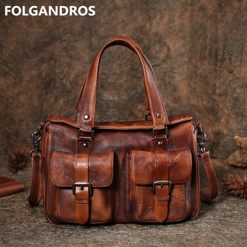 Brand Original Genuine Leather Handbag Women Handmade Nautral Leather Shoulder Crossbody Bag Personality Large Capacity Handbag
Brand Original Genuine Leather Handbag Women Handmade Nautral Leather Shoulder Crossbody Bag Personality Large Capacity Handbag