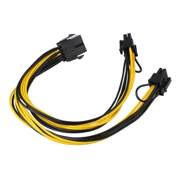 8Pin Female to Dual 2 Port 8Pin ( 6+2Pin ) Male PCI-E PCI Express Cable GPU Graphics Video Card Power Cable 18AWG Wire
8Pin Female to Dual 2 Port 8Pin ( 6+2Pin ) Male PCI-E PCI Express Cable GPU Graphics Video Card Power Cable 18AWG Wire