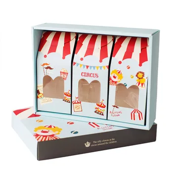 Omilut Circus Candy Box Circus Happy Birthday Party Kid Handmade Biscuits Package Bag Kids Gift Package Boxes Supplies
Omilut Circus Candy Box Circus Happy Birthday Party Kid Handmade Biscuits Package Bag Kids Gift Package Boxes Supplies