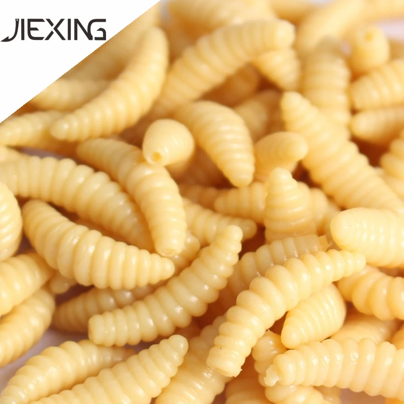 50pcs Bread Worm Baits soft Artificial smell lure leurre souple peche Lifelike Maggot Capuchin Grub isca fishing tackle
50pcs Bread Worm Baits soft Artificial smell lure leurre souple peche Lifelike Maggot Capuchin Grub isca fishing tackle