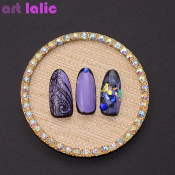 1PC Mini Rhinestones False Nail Art Plate Tips Display Stand Rack Board Cotton Palette Nail Polish Gel Display Showing Tools
1PC Mini Rhinestones False Nail Art Plate Tips Display Stand Rack Board Cotton Palette Nail Polish Gel Display Showing Tools