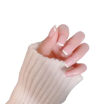 24pcs Light Pink Candy Fake Nails Short Round Soft Pre-designed Nail Tips Concise Manicure Accessories Easy DIY Salon Products
24pcs Light Pink Candy Fake Nails Short Round Soft Pre-designed Nail Tips Concise Manicure Accessories Easy DIY Salon Products