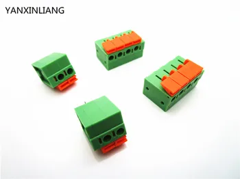 (100Pcs/lot) 3P Spring terminal block 5.08pitch /Screwless terminal block KF142V-5.08-3P
(100Pcs/lot) 3P Spring terminal block 5.08pitch /Screwless terminal block KF142V-5.08-3P