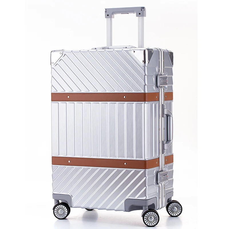 

20"24"26"29" Aluminum Frame Carry On Hardside Rolling Spinner Trolley Luggage Boarding Suitcase Bag Trunk