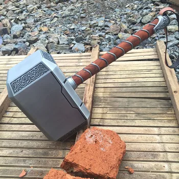 44CM Thor Mjolnir Hammer Figurine Dolls Metal Action Figure Collectible Model Toy Kids Gift Toys for Children with Base
44CM Thor Mjolnir Hammer Figurine Dolls Metal Action Figure Collectible Model Toy Kids Gift Toys for Children with Base