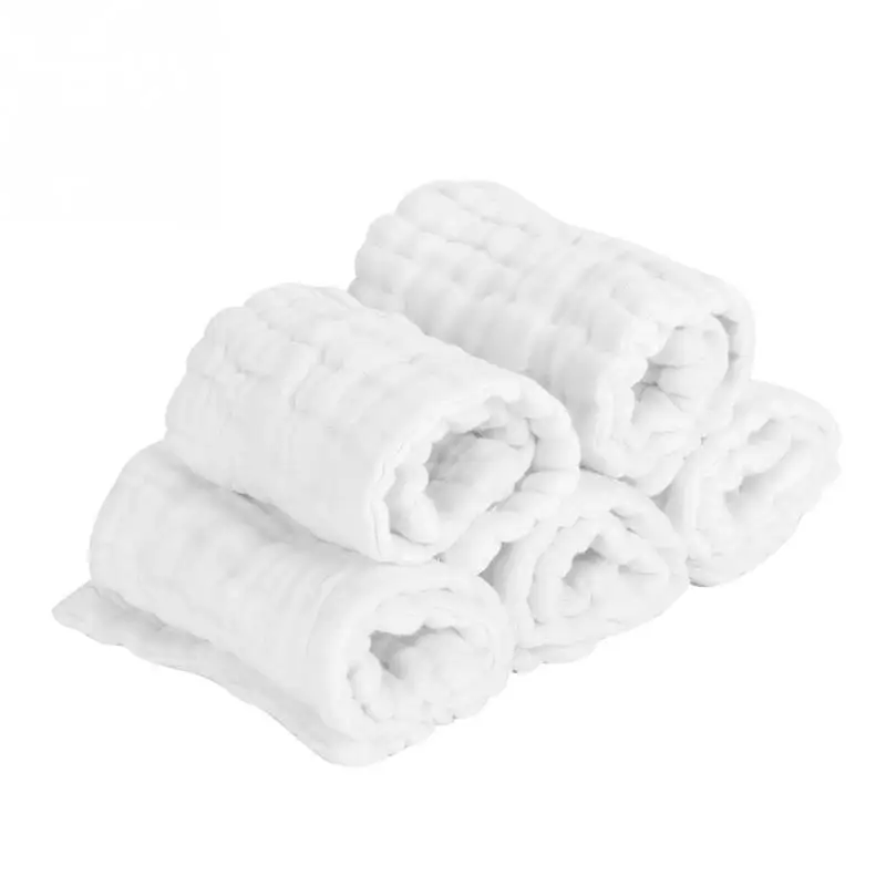 5Pcs/Set Cotton Baby Cloth Diapers Soft Nappies Reusable Washable Diaper Insert 46x15cm 5 Colors 2018 Infant Care Products | Мать и