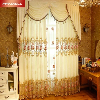 Pastoral Custom Made Embroidered Decoration Cloth Curtain Valance For living Room Bedroom Window Treatment Drapes Tulle
Pastoral Custom Made Embroidered Decoration Cloth Curtain Valance For living Room Bedroom Window Treatment Drapes Tulle