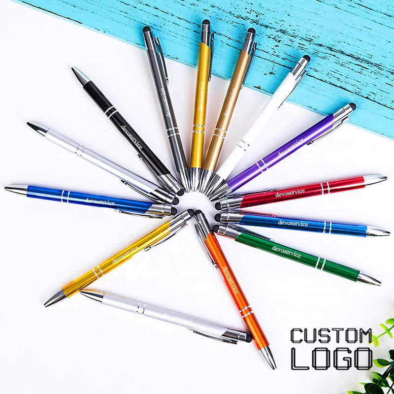 30pcs Metal Capacitor Touch Screen Ballpoint Pens Handwriting Touch Screen Gifts Pens Engraving Name Custom Logo Office Supplies
30pcs Metal Capacitor Touch Screen Ballpoint Pens Handwriting Touch Screen Gifts Pens Engraving Name Custom Logo Office Supplies