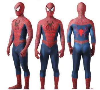 Original toby Amazing Spiderman costume Adult 3D spandex Hallween zentai suit Spider-Man
Original toby Amazing Spiderman costume Adult 3D spandex Hallween zentai suit Spider-Man