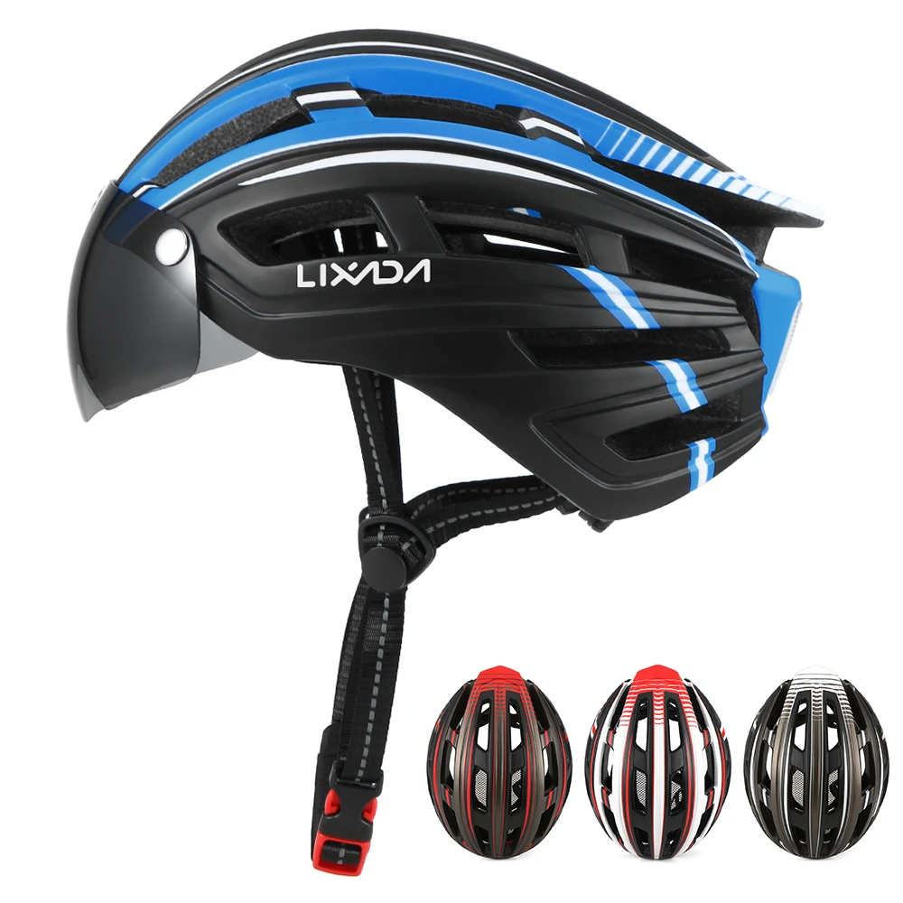 Lixada Motorcycling Helmet Mountain Bike Helmet with Back Light Detachable Magnetic Visor UV Protective for Men Women
Lixada Motorcycling Helmet Mountain Bike Helmet with Back Light Detachable Magnetic Visor UV Protective for Men Women