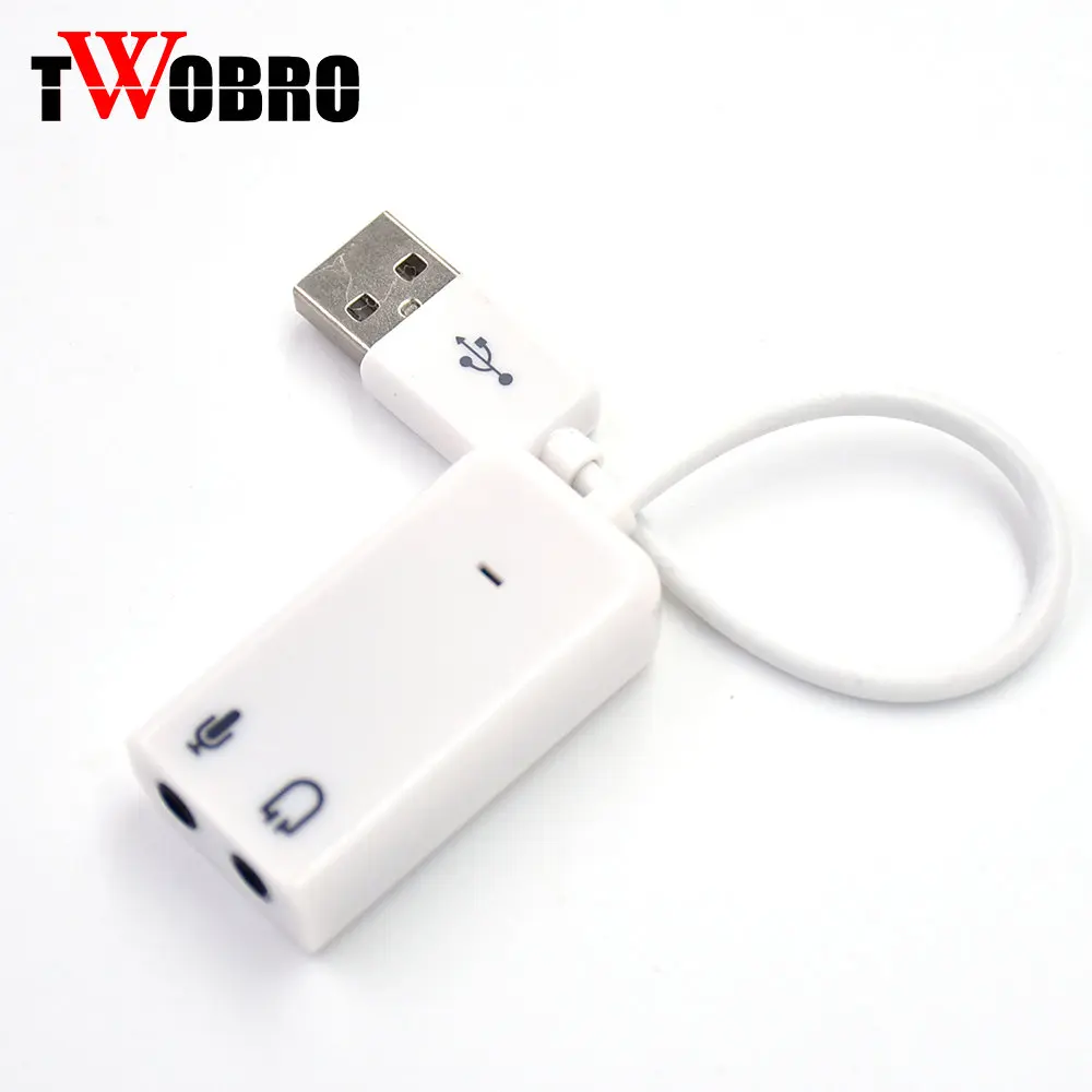 3D 2 0 Виртуальный 7 1 канальный Внешний USB Аудио Звуковая карта адаптер Звуковые