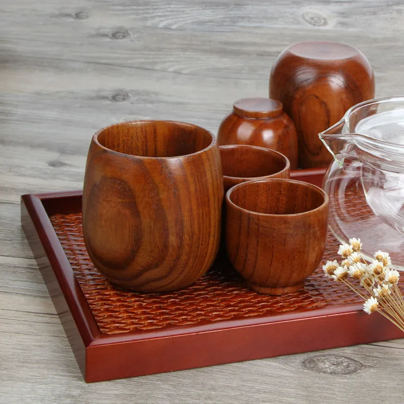 Japan Style Solid Wood Cup for Sake/Tea/Coffee/Wine/Water Eco-friendly Home Party Gift Hand-made free shipping
Japan Style Solid Wood Cup for Sake/Tea/Coffee/Wine/Water Eco-friendly Home Party Gift Hand-made free shipping
