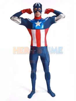 (SUP205)Mens Captain America Avengers Adult Age of Ultron Steve Rogers Cosplay Zentai Superhero Suit Halloween Party Costume
(SUP205)Mens Captain America Avengers Adult Age of Ultron Steve Rogers Cosplay Zentai Superhero Suit Halloween Party Costume