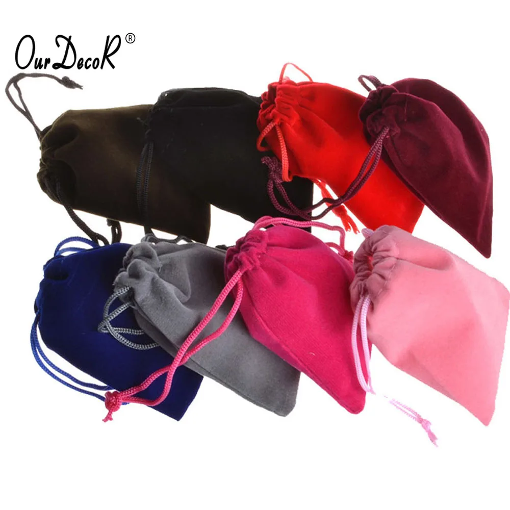 100pcs/lot Jewelry Packing Velvet bags 7x9cm 9x12cm packaging bags Drawstring Wedding Favor Gift bags Pouches
100pcs/lot Jewelry Packing Velvet bags 7x9cm 9x12cm packaging bags Drawstring Wedding Favor Gift bags Pouches