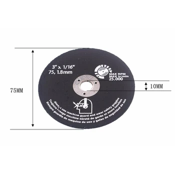 10Pcs For metal granite marble tile brick disc for protable/DIY cutting tools electrical chain Resin grinding 75MM circular saw
10Pcs For metal granite marble tile brick disc for protable/DIY cutting tools electrical chain Resin grinding 75MM circular saw